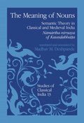 Cover: The Meaning of Nouns - Springer