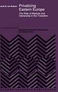 Cover: Privatizing Eastern Europe - Springer