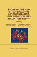 Cover: Eicosanoids and Other Bioactive Lipids in Cancer, Inflammation and Radiation Injury - Springer
