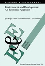 Cover: Environment and Development: An Economic Approach - Kluwer Academic Publishers