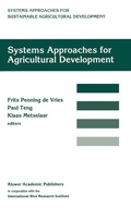 Cover: Systems approaches for agricultural development - Springer