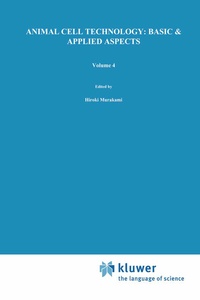 Enlarge image Cover: Animal Cell Technology: Basic & Applied Aspects - Springer