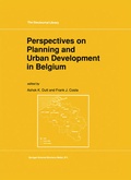 Cover: Perspectives on Planning and Urban Development in Belgium - Kluwer Academic Publishers
