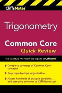Abbildung von: CliffsNotes Trigonometry Common Core Quick Review - Houghton Mifflin