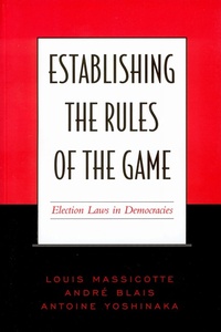 Enlarge image Cover: Establishing the Rules of the Game - University of Toronto Press