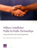 Cover: Military Installation Public-to-Public Partnerships - RAND