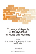 Cover: Topological Aspects of the Dynamics of Fluids and Plasmas - Springer