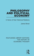 Cover: Philosophy and Political Economy - Routledge