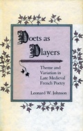 Cover: Poets As Players - Stanford University Press