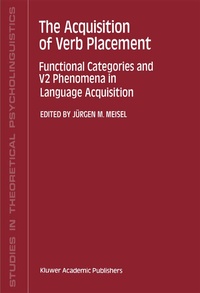 Abbildung von: The Acquisition of Verb Placement - Springer