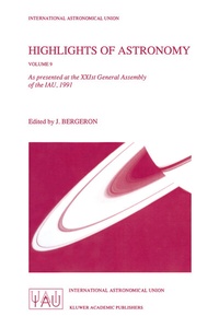 Abbildung von: Highlights of Astronomy - Kluwer Academic Publishers
