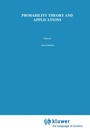 Cover: Probability Theory and Applications - Springer