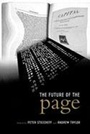 Cover: The Future of the Page - University of Toronto Press