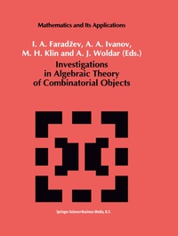 Abbildung von: Investigations in Algebraic Theory of Combinatorial Objects - Springer
