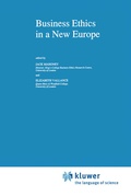Cover: Business Ethics in a New Europe - Kluwer Academic Publishers
