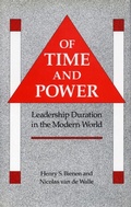 Cover: Of Time and Power - Stanford University Press