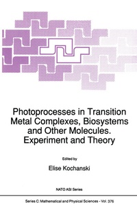 Abbildung von: Photoprocesses in Transition Metal Complexes, Biosystems and Other Molecules. Experiment and Theory - Springer