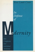 Cover: In Defense of Modernity - Stanford University Press