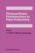 Cover: Photosynthesis: Photoreactions to Plant Productivity - Springer