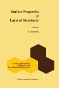 Cover: Surface Properties of Layered Structures - Springer