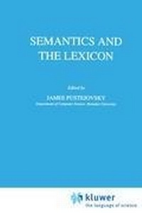 Abbildung von: Semantics and the Lexicon - Kluwer Academic Publishers