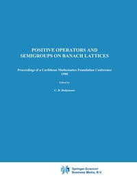 Abbildung von: Positive Operators and Semigroups on Banach Lattices - Kluwer Academic Publishers