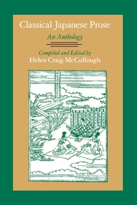 Enlarge image Cover: Classical Japanese Prose - Stanford University Press