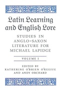 Cover: Latin Learning and English Lore (Volumes I & II) - University of Toronto Press