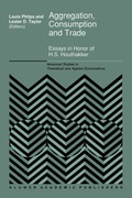 Cover: Aggregation, Consumption and Trade - Springer