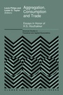 Cover: Aggregation, Consumption and Trade - Springer