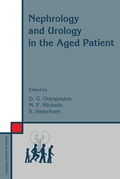 Cover: Nephrology and Urology in the Aged Patient - Springer