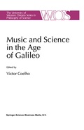 Cover: Music and Science in the Age of Galileo - Springer