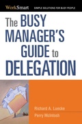 Cover: The Busy Manager's Guide to Delegation - Amacom