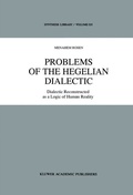 Cover: Problems of the Hegelian Dialectic - Springer