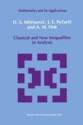 Cover: Classical and New Inequalities in Analysis - Springer