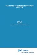 Cover: Ten Years of Superconductivity: 1980-1990 - Springer