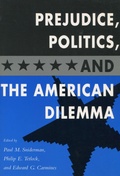 Cover: Prejudice, Politics, and the American Dilemma - Stanford University Press