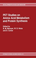 Cover: PET Studies on Amino Acid Metabolism and Protein Synthesis - Kluwer Academic Publishers