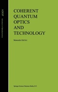Cover: Coherent Quantum Optics and Technology - Kluwer Academic Publishers