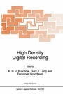 Cover: High Density Digital Recording - Springer