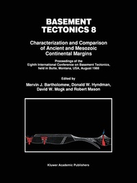 Enlarge image Cover: Basement Tectonics 8 - Springer