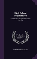 Cover: High School Organization - Palala Press