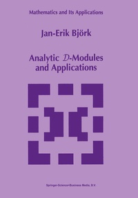 Abbildung von: Analytic D-Modules and Applications - Springer