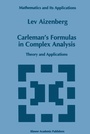 Cover: Carleman's Formulas in Complex Analysis - Kluwer Academic Publishers