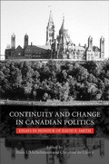 Cover: Continuity and Change in Canadian Politics - University of Toronto Press