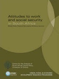Cover: Attitudes to Work and Social Security in South Africa - HSRC Press