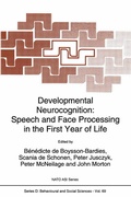 Cover: Developmental Neurocognition - Kluwer Academic Publishers