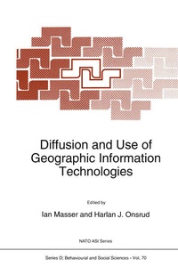 Enlarge image Cover: Diffusion and Use of Geographic Information Technologies - Springer