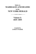 Bild: Index to Marriages and Deaths in the New York Herald - Genealogical Publishing Company