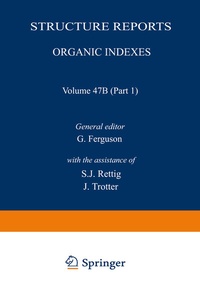 Enlarge image Cover: Structure Reports - Springer